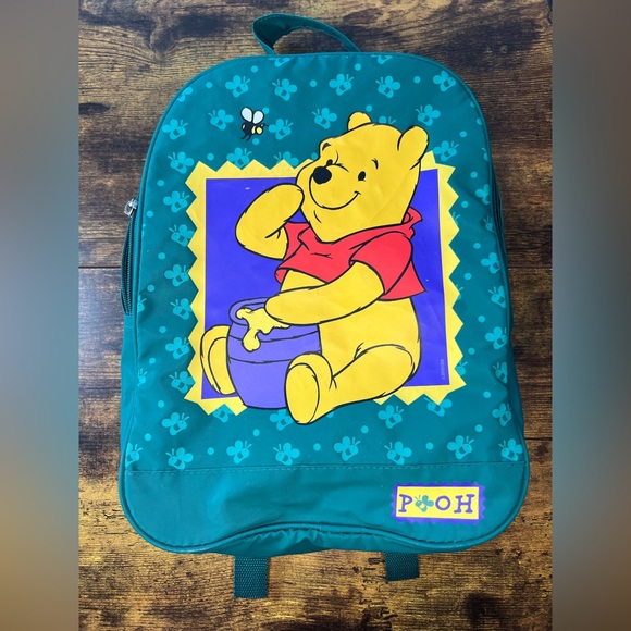 Disney Other - Vintage Winnie the Pooh mini kids backpack 90s retro